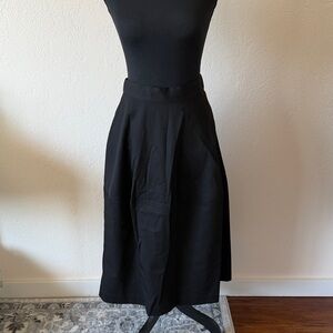 NWT COS FULL LENGTH Elegant Black Women's Skirt SIZE 6